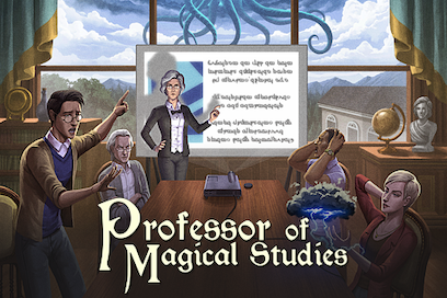 Professor Of Magical Studies IF Novel Out Now!